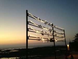 Shilpa Gupta, I Live Under your Sky too, 2013 Photographer: Shrutti Garg Courtesy: GALLERIA CONTINUA, San Gimignano / Beijing / Les Moulins 